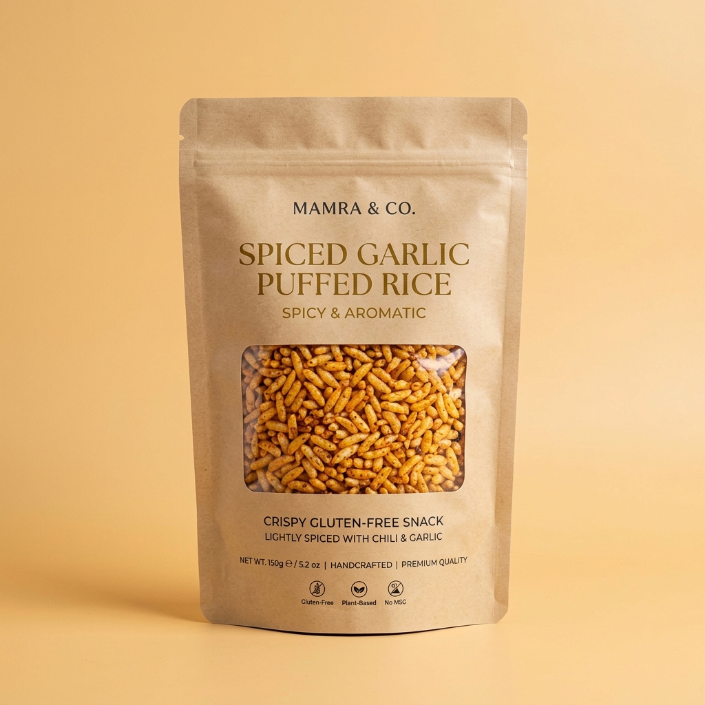 Spiced Garlic Mamra
